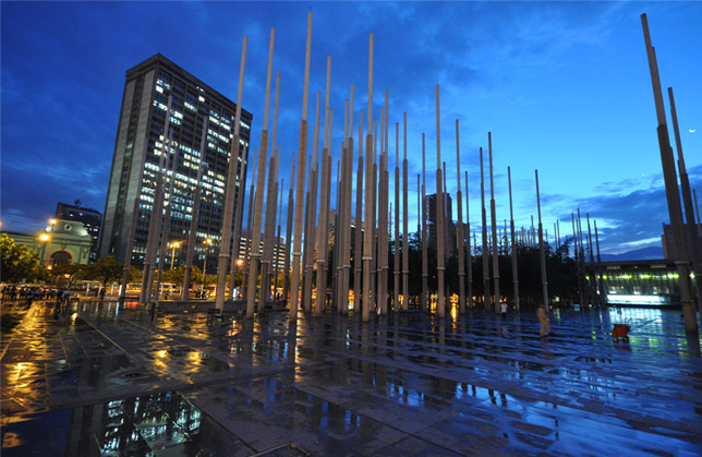 Plaza Cisneros of Medellin